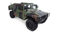 22420 U.S. Militaire Hummer Truck 4x4 1 op 10 RTR camouflage legergroen - www.twr-trading.nl 03